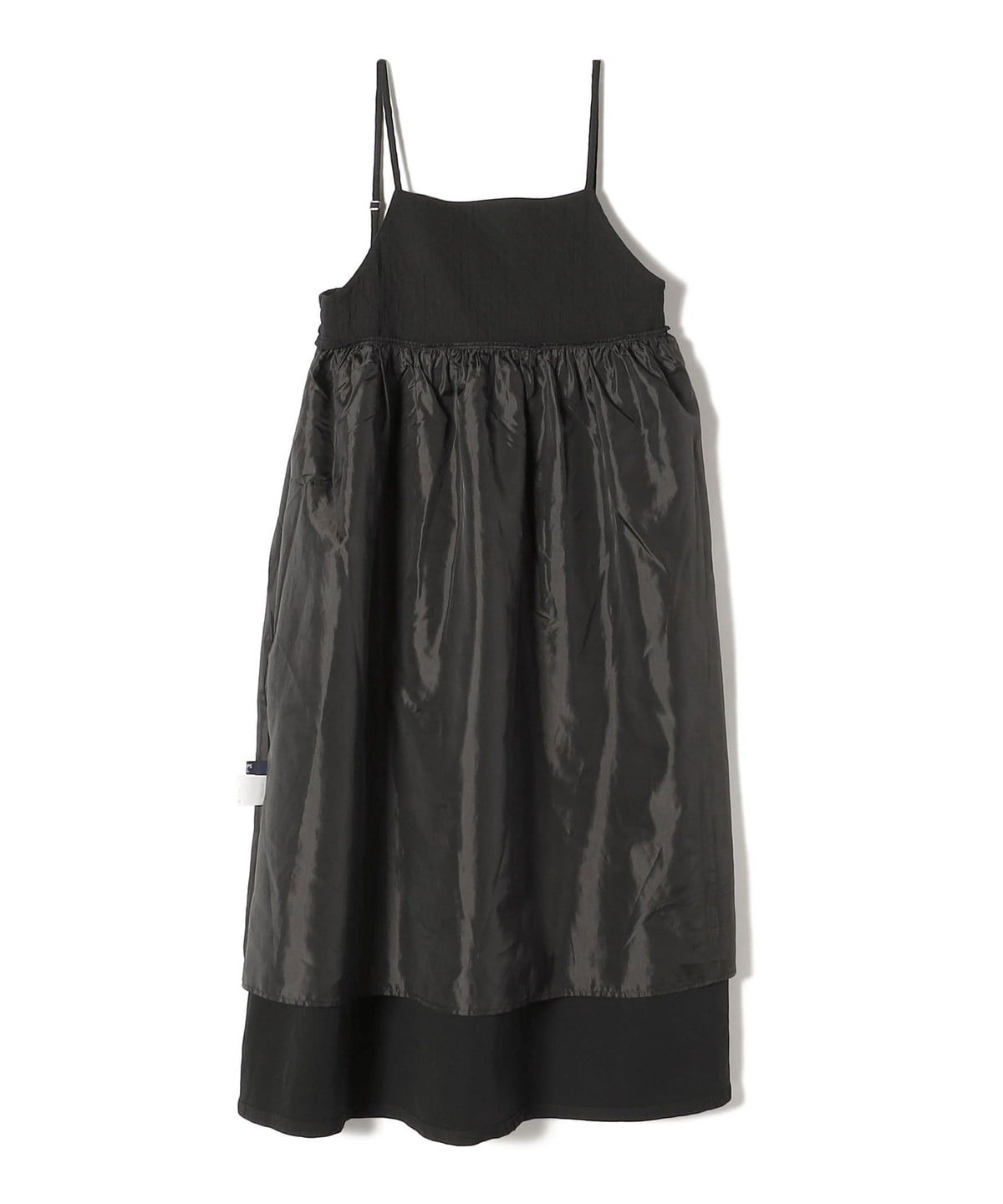 SHIPS Colors:〈手洗い可能〉カット ジャカード キャミ ワンピース