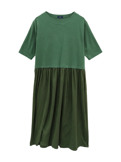 【WEB限定】ソフトタッチ切り替えワンピース