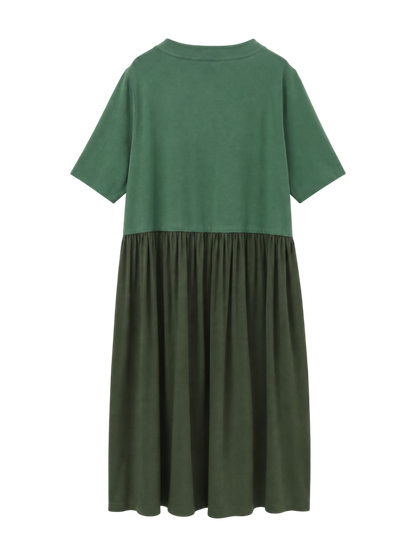 【WEB限定】ソフトタッチ切り替えワンピース