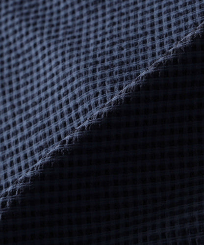 0 x ones:〈洗濯機可能〉サッカー ウエスト ペプラム ブラウス