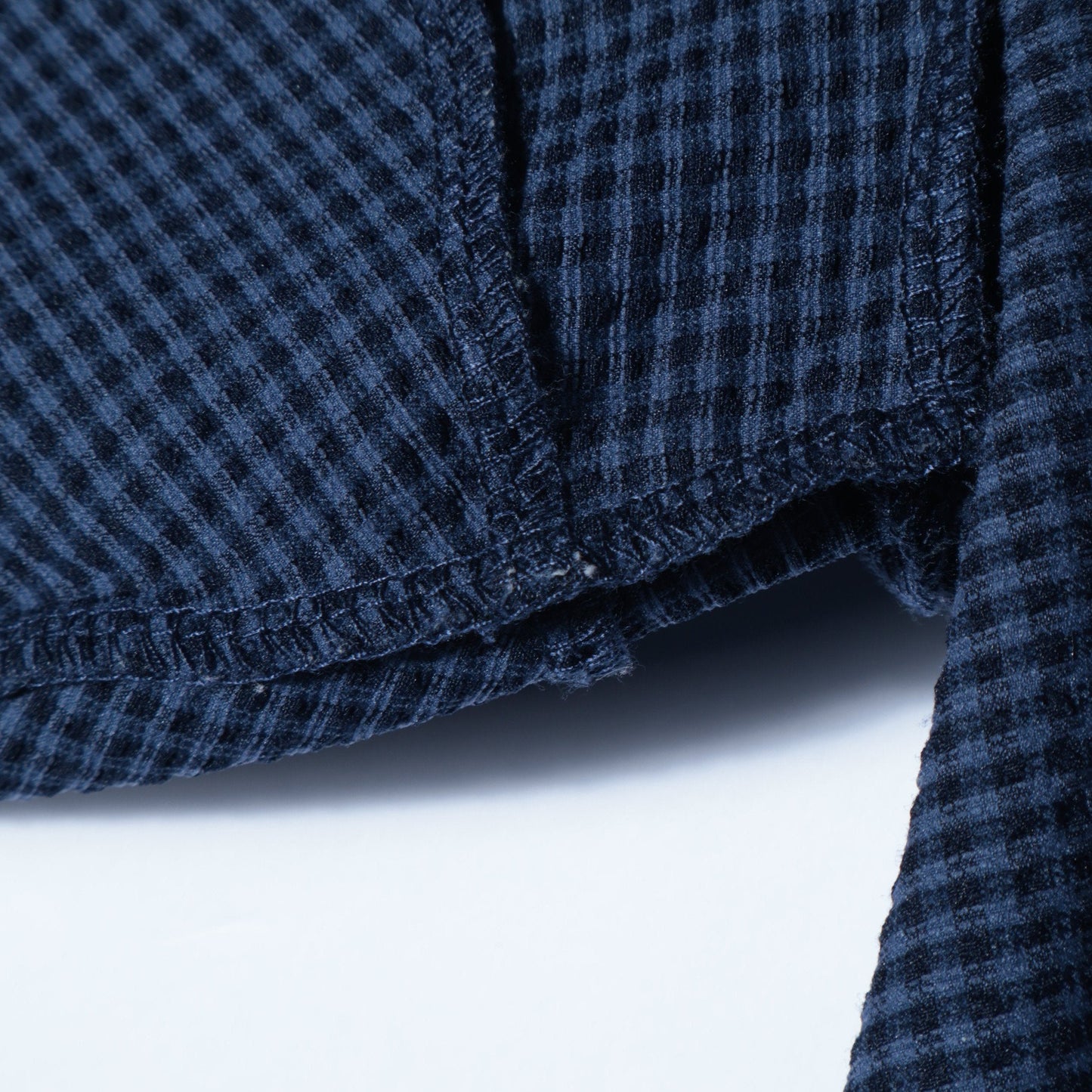 0 x ones:〈洗濯機可能〉サッカー ウエスト ペプラム ブラウス