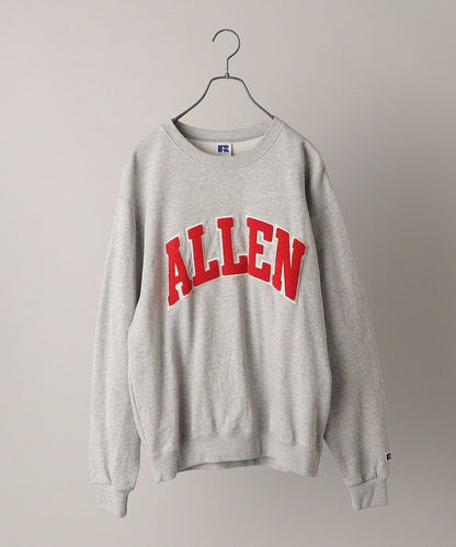 【WEB限定/SHIPS別注】RUSSELL ATHLETIC: カレッジ サガラ刺繍 スウェット
