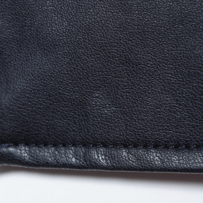 SHIPS: Synthetic Leather シングルライダース ジャケット