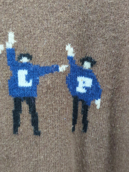 SHIPS JET BLUE:0121 BEATLES CREW KNIT