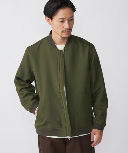 SHIPS: AERO CAPSULE(R) ギャバジン MA-1 リブ ブルゾン