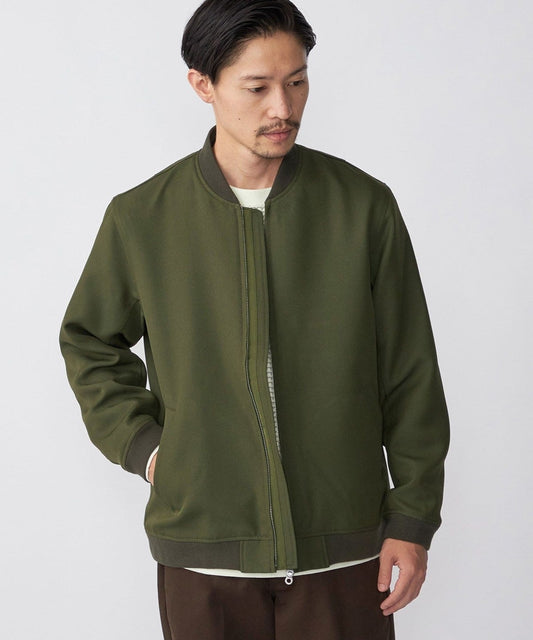 SHIPS: AERO CAPSULE(R) ギャバジン MA-1 リブ ブルゾン