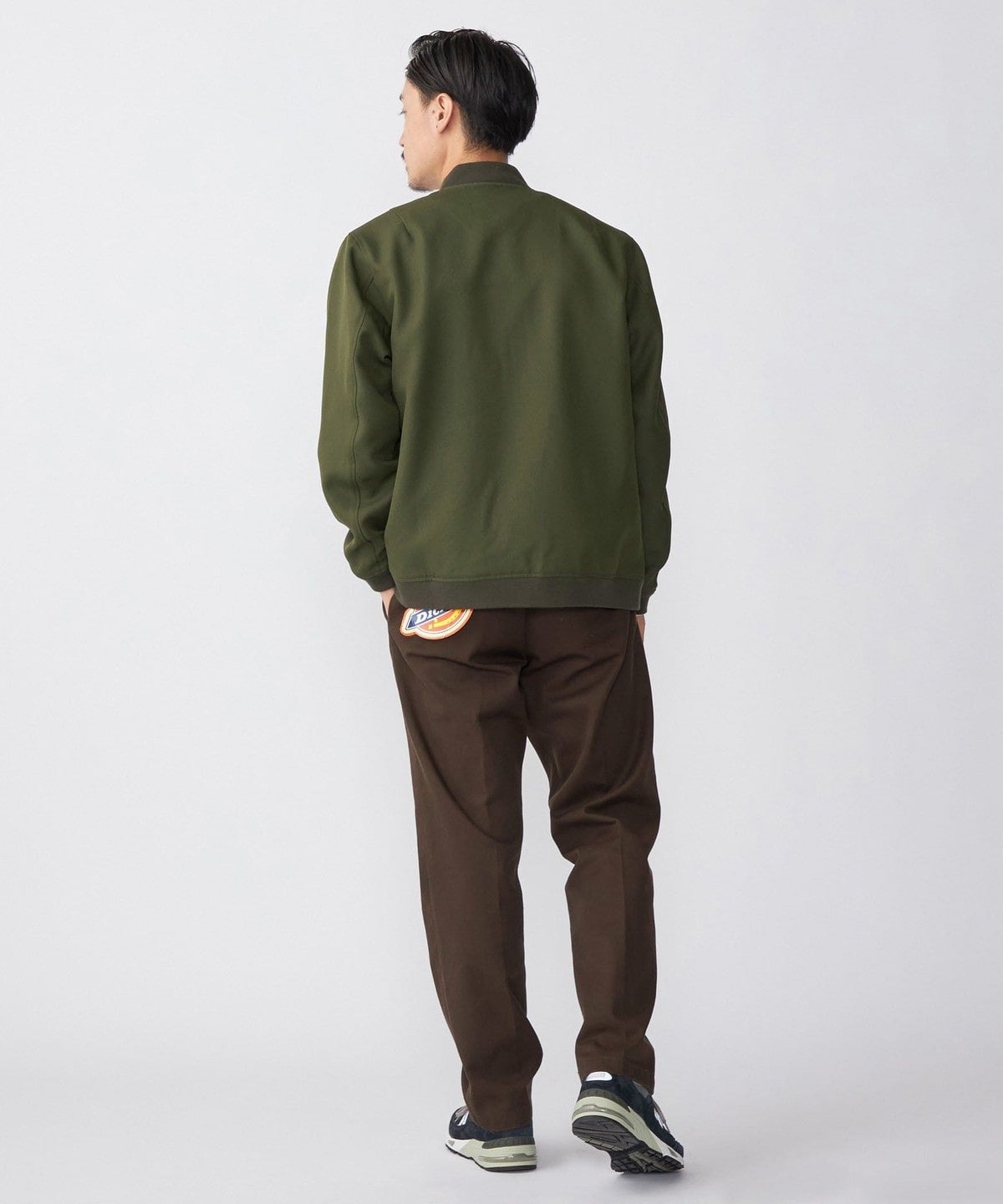 SHIPS: AERO CAPSULE(R) ギャバジン MA-1 リブ ブルゾン