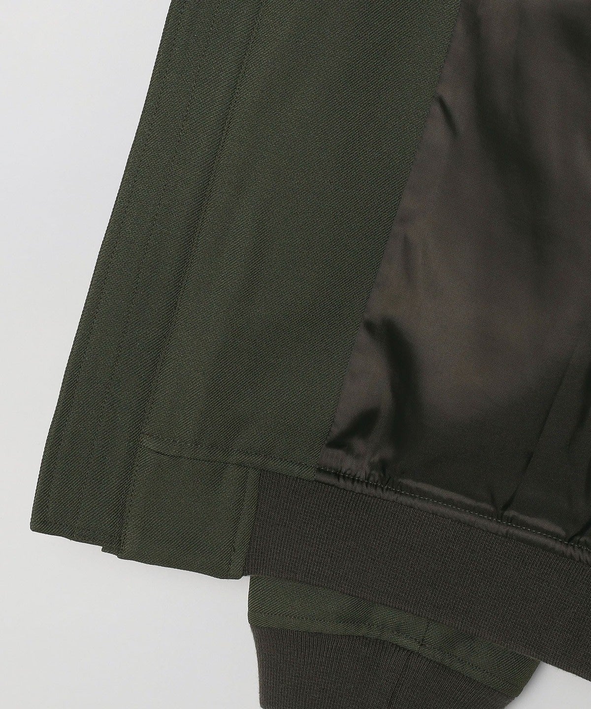 SHIPS: AERO CAPSULE(R) ギャバジン MA-1 リブ ブルゾン