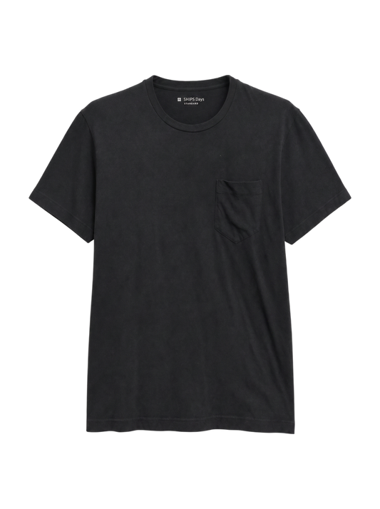 SHIPS Days STANDARD: ソフトコットン クルーネック Tシャツ