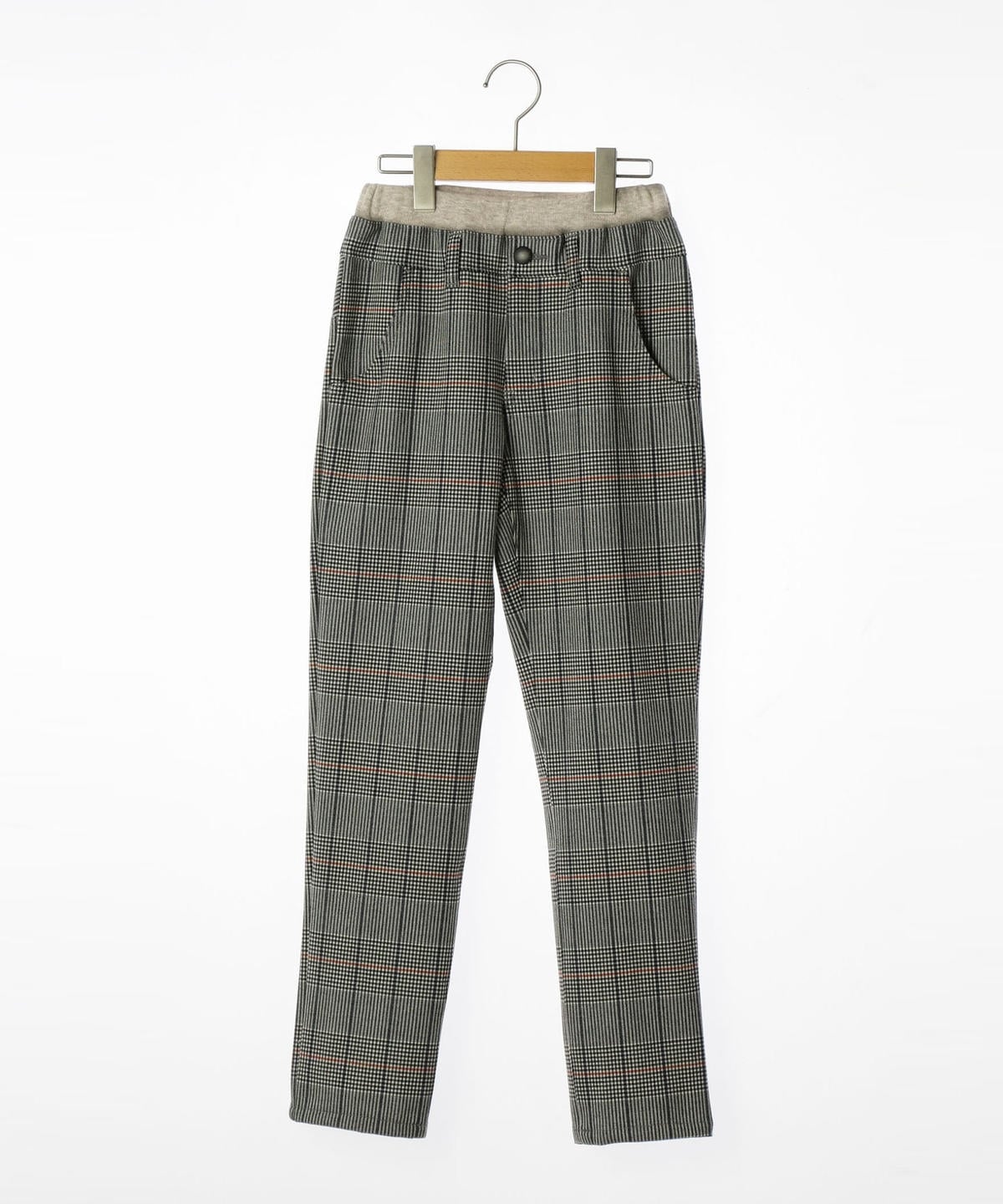 SHIPS KIDS:TR グレンチェック 5ポケット パンツ(145〜160cm)