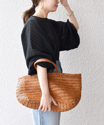 〈手洗い可能〉アイレットボリュームスリーブプルオーバー