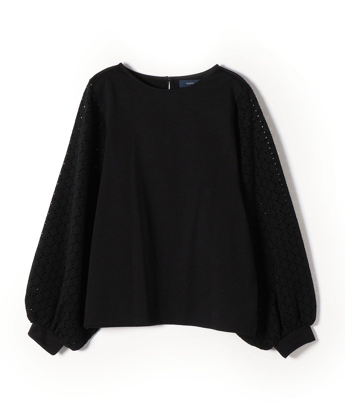 〈手洗い可能〉アイレットボリュームスリーブプルオーバー