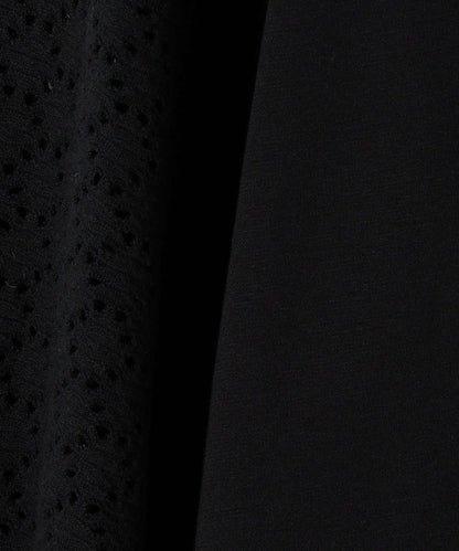 〈手洗い可能〉アイレットボリュームスリーブプルオーバー