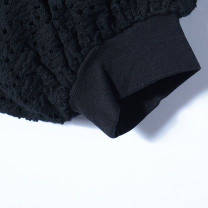 〈手洗い可能〉アイレットボリュームスリーブプルオーバー