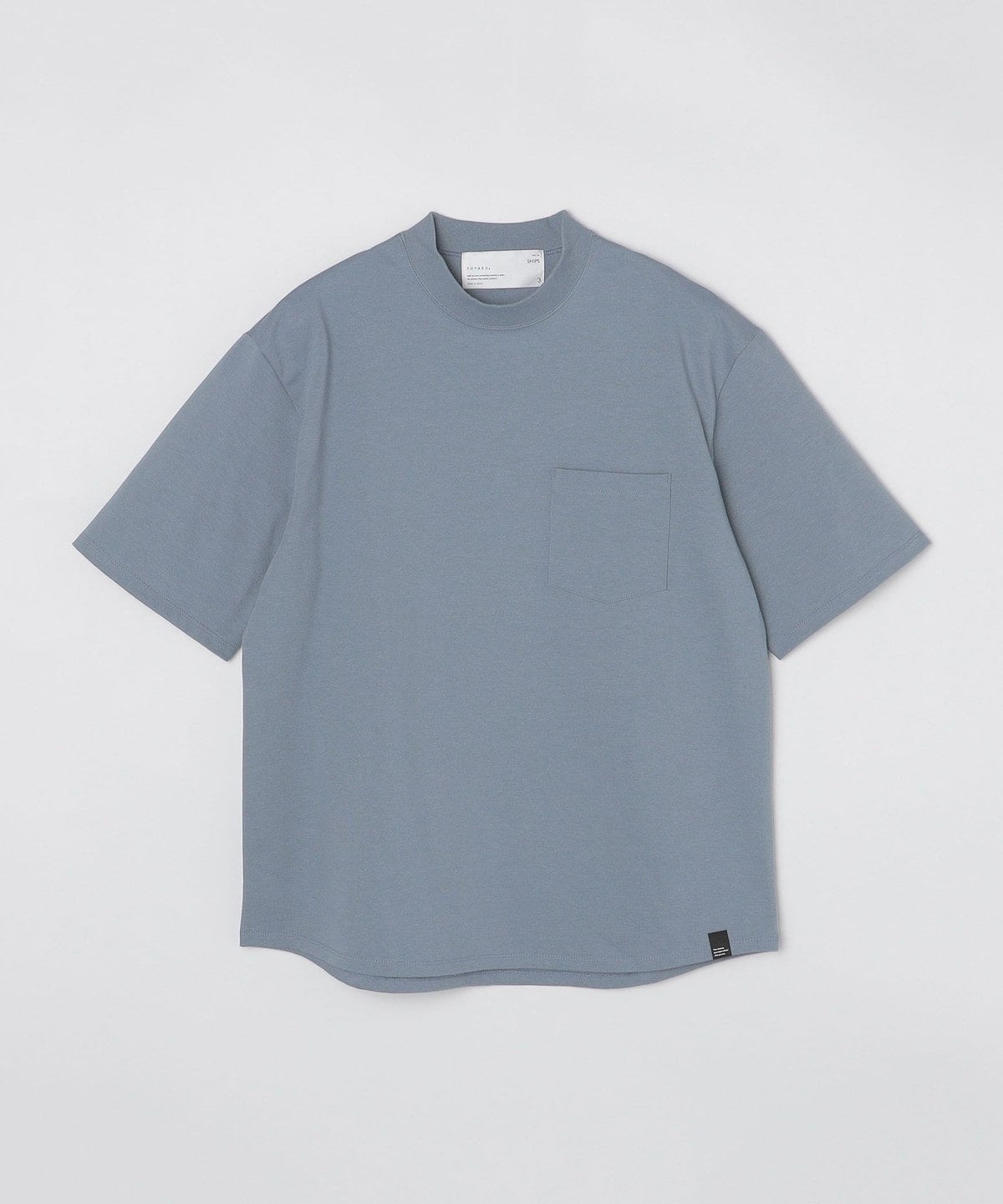 【SHIPS別注】THYARD: ラウンドテール ポケット Tシャツ