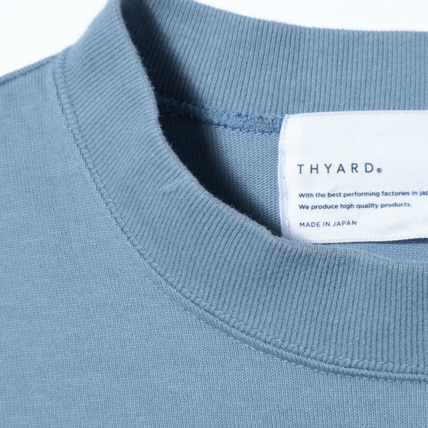 【SHIPS別注】THYARD: ラウンドテール ポケット Tシャツ
