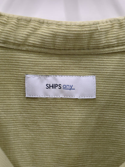 SHIPS any: コーデュロイポケットシャツ