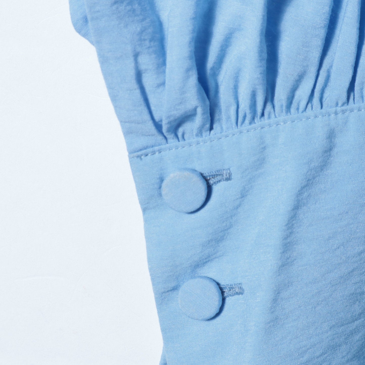 〈手洗い可能〉MANTECO ギャザーブラウス