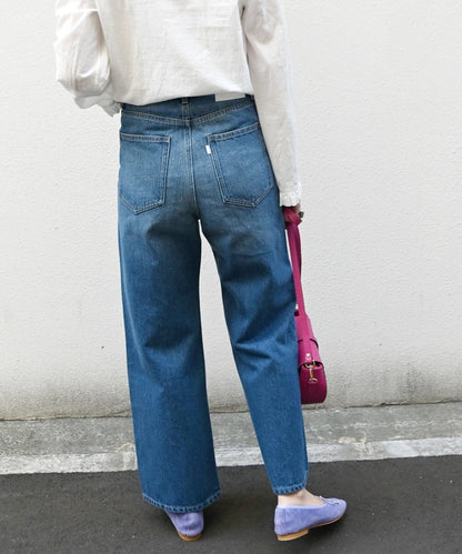 SHIPS any:〈ウォッシャブル〉ルーズ フィット デニム パンツ［SHIPS any DENIM］