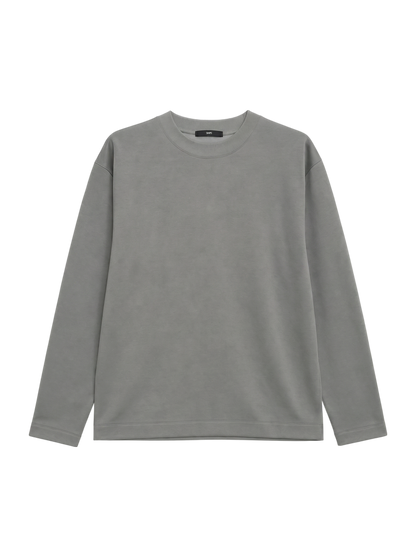 SHIPS:  ハイゲージ クルーネック ダンボールニット 長袖Tシャツ