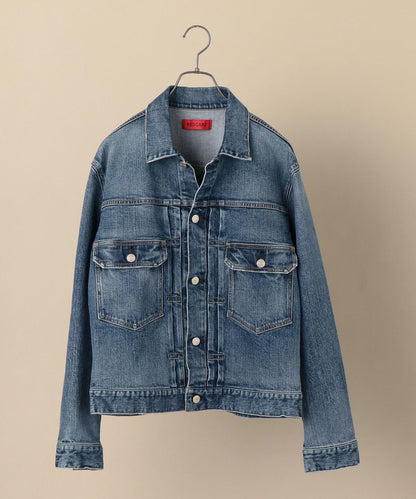 RED CARD×SHIPS: 別注 ストレッチ デニム ジャケット