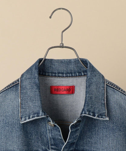RED CARD×SHIPS: 別注 ストレッチ デニム ジャケット