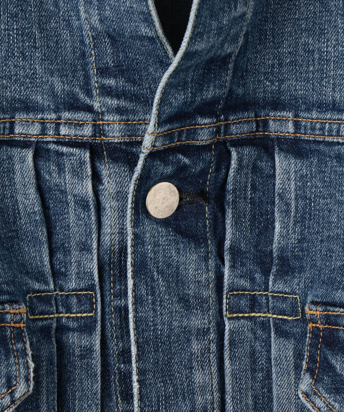 RED CARD×SHIPS: 別注 ストレッチ デニム ジャケット