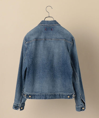 RED CARD×SHIPS: 別注 ストレッチ デニム ジャケット