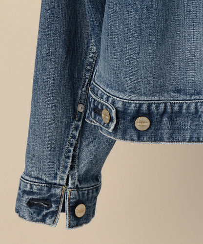 RED CARD×SHIPS: 別注 ストレッチ デニム ジャケット