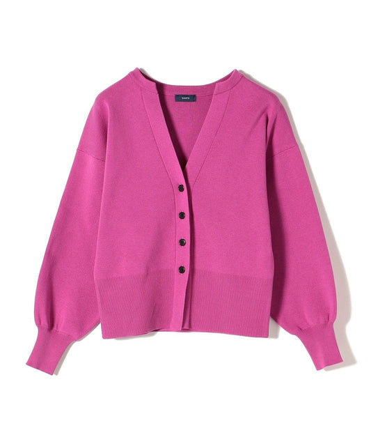 〈手洗い可能〉オーガニックコットンシルクカーディガン