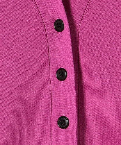 〈手洗い可能〉オーガニックコットンシルクカーディガン