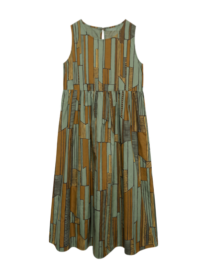 GLAZIK:BATIK NO/S DRESS