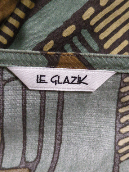 GLAZIK:BATIK NO/S DRESS