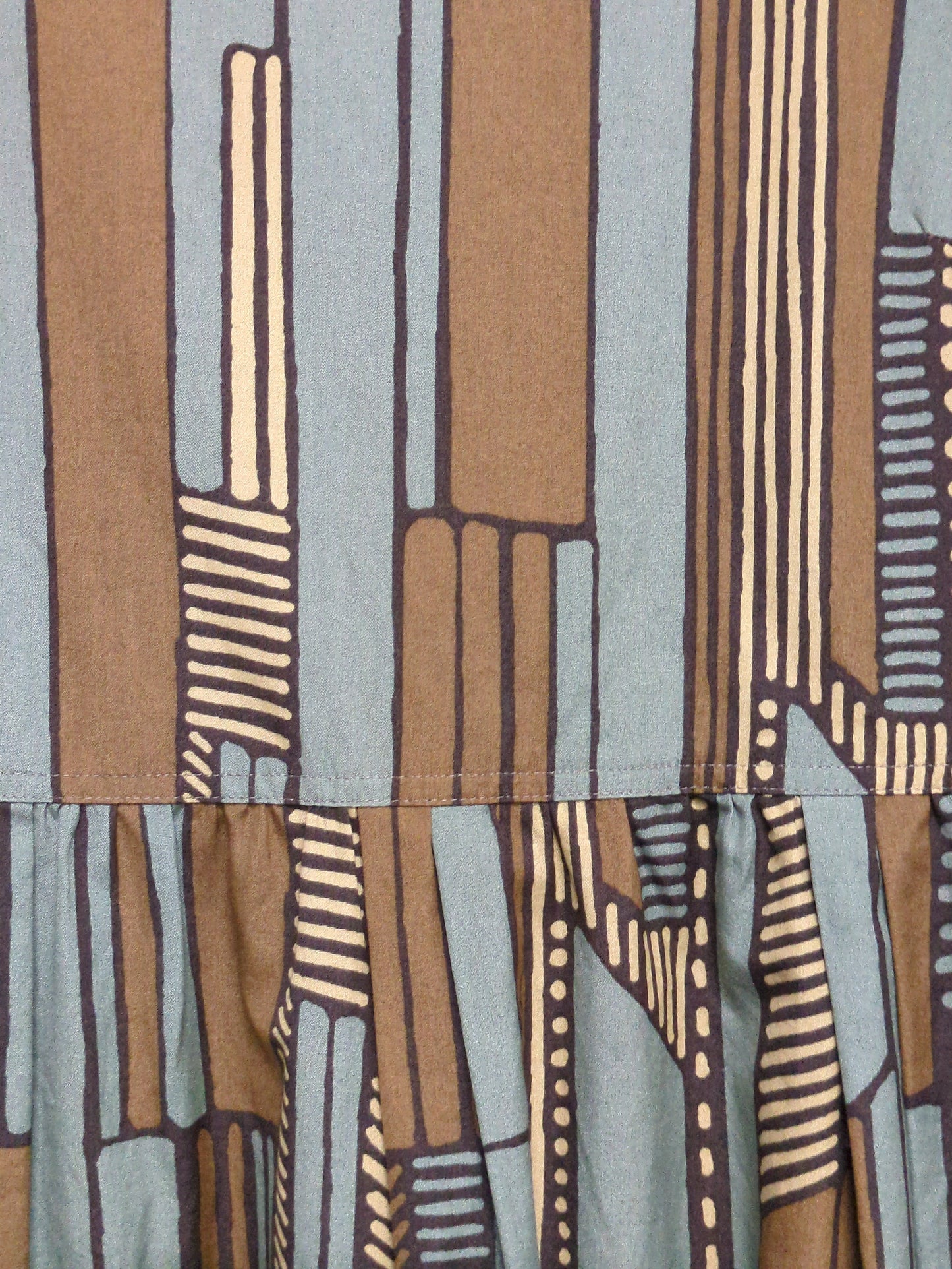 GLAZIK:BATIK NO/S DRESS