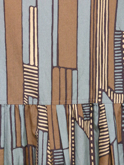 GLAZIK:BATIK NO/S DRESS
