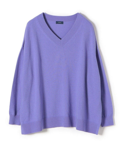 〈手洗い可能〉ケアフリーVネックプルオーバー