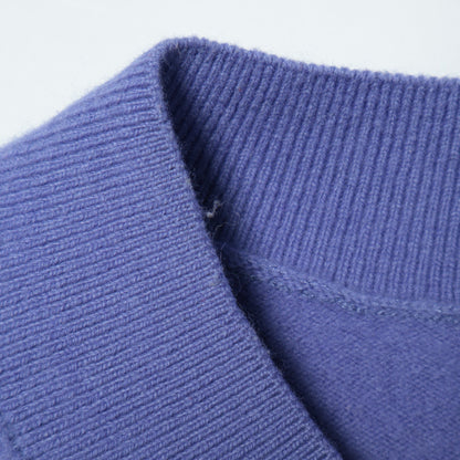 〈手洗い可能〉ケアフリーVネックプルオーバー