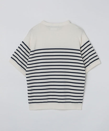 SHIPS Colors:〈手洗い可能〉12G クルーネット ニット TEE