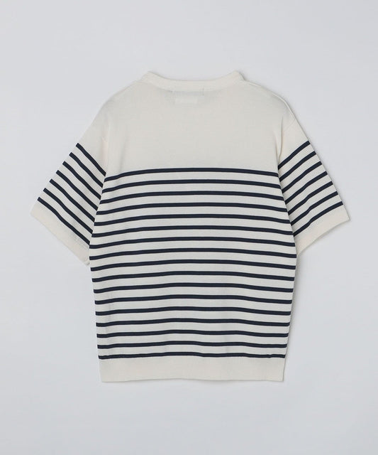 SHIPS Colors:〈手洗い可能〉12G クルーネット ニット TEE