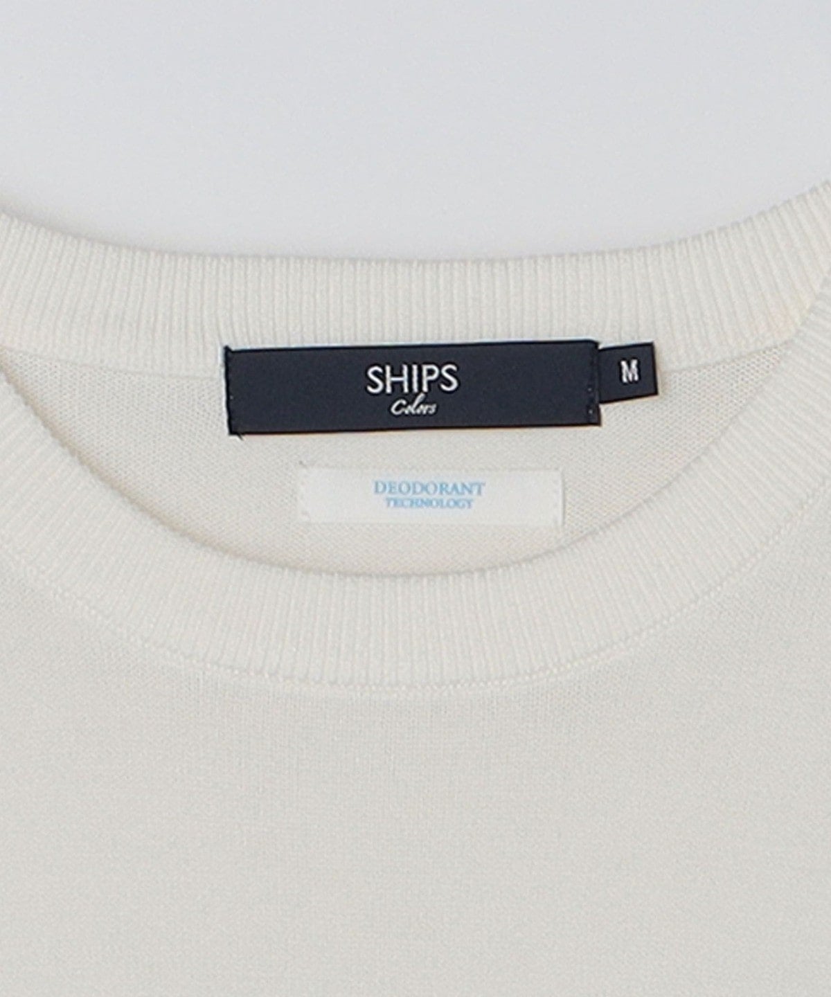 SHIPS Colors:〈手洗い可能〉12G クルーネット ニット TEE