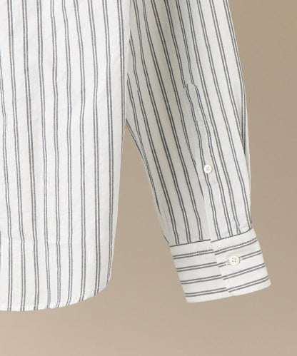 SHIPS: ペルヴィアン ピマ オックスフォード ストライプ ボタンダウンシャツ