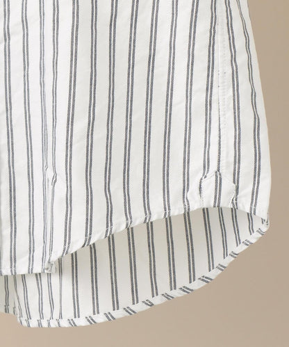 SHIPS: ペルヴィアン ピマ オックスフォード ストライプ ボタンダウンシャツ