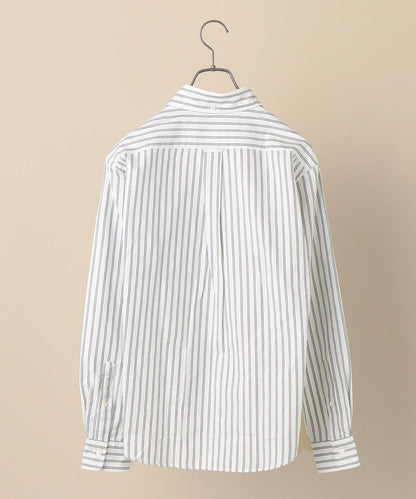 SHIPS: ペルヴィアン ピマ オックスフォード ストライプ ボタンダウンシャツ