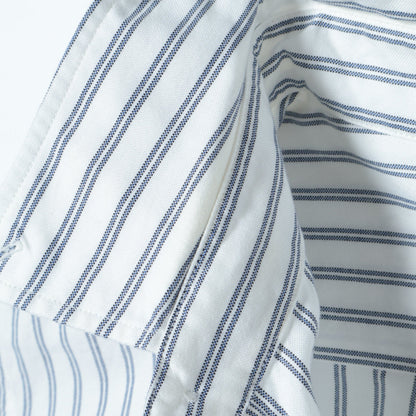 SHIPS: ペルヴィアン ピマ オックスフォード ストライプ ボタンダウンシャツ