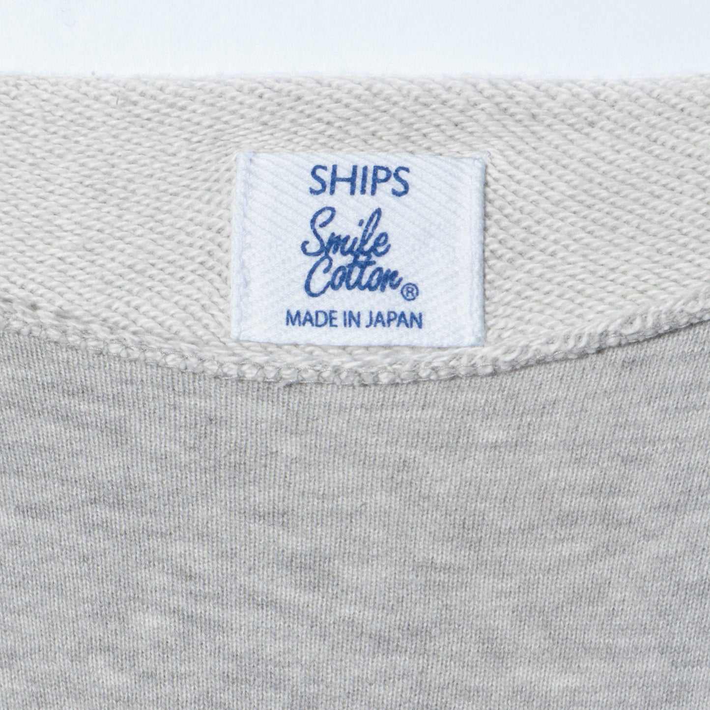 SHIPS:SMILE CTN SWEAT C/N L/S