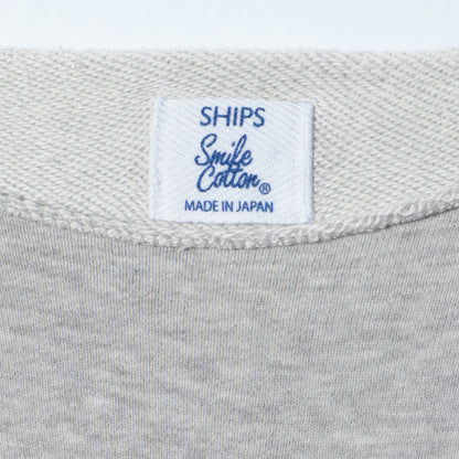 SHIPS:SMILE CTN SWEAT C/N L/S