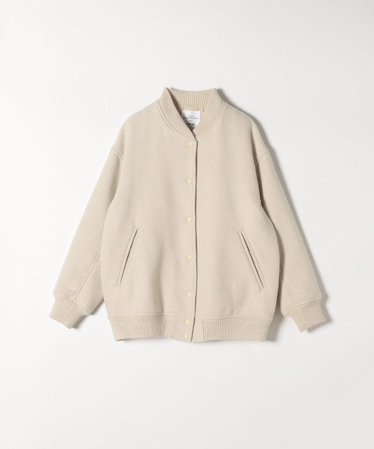 【WEB限定】SHIPS any: バーシティ ジャケット 24FW