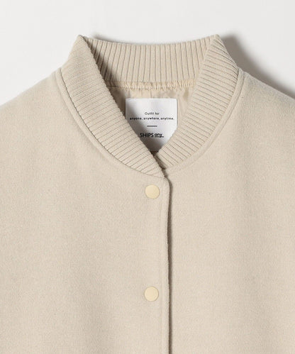 【WEB限定】SHIPS any: バーシティ ジャケット 24FW