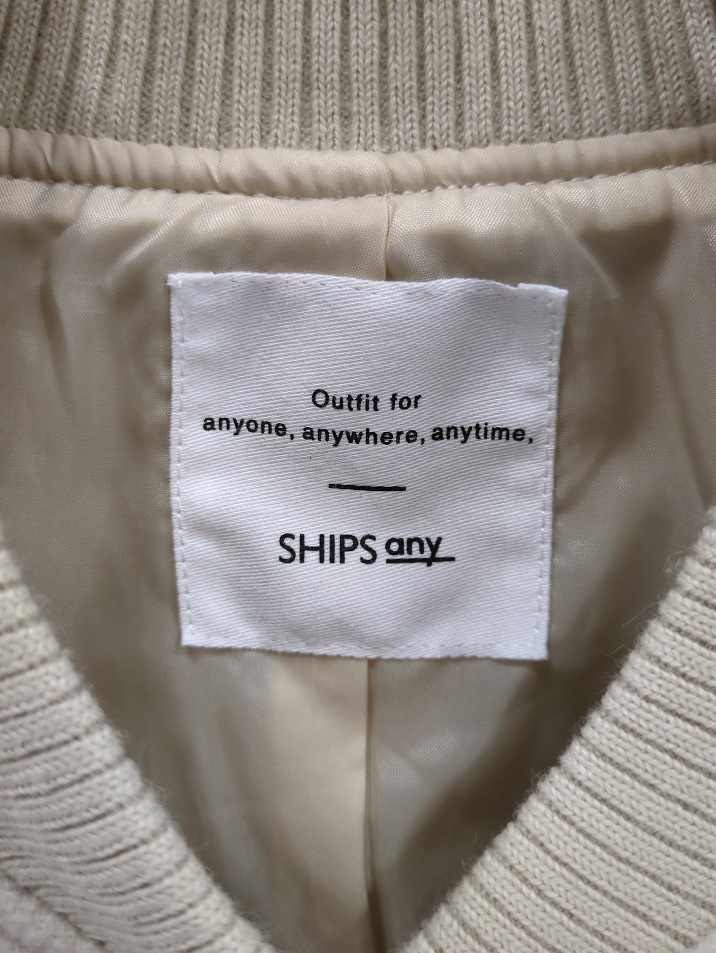 【WEB限定】SHIPS any: バーシティ ジャケット 24FW