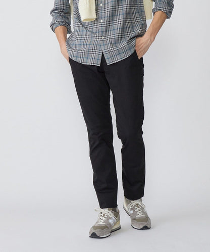 SHIPS:〈抗菌加工〉japan quality カラー テーパード スリム チノパンツ